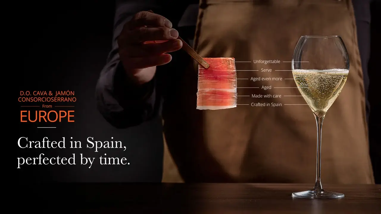 Savor the European Excellence: Consorcio del Jamón Serrano Español and D.O. Cava Launch Exquisite Campaign in the U.S.